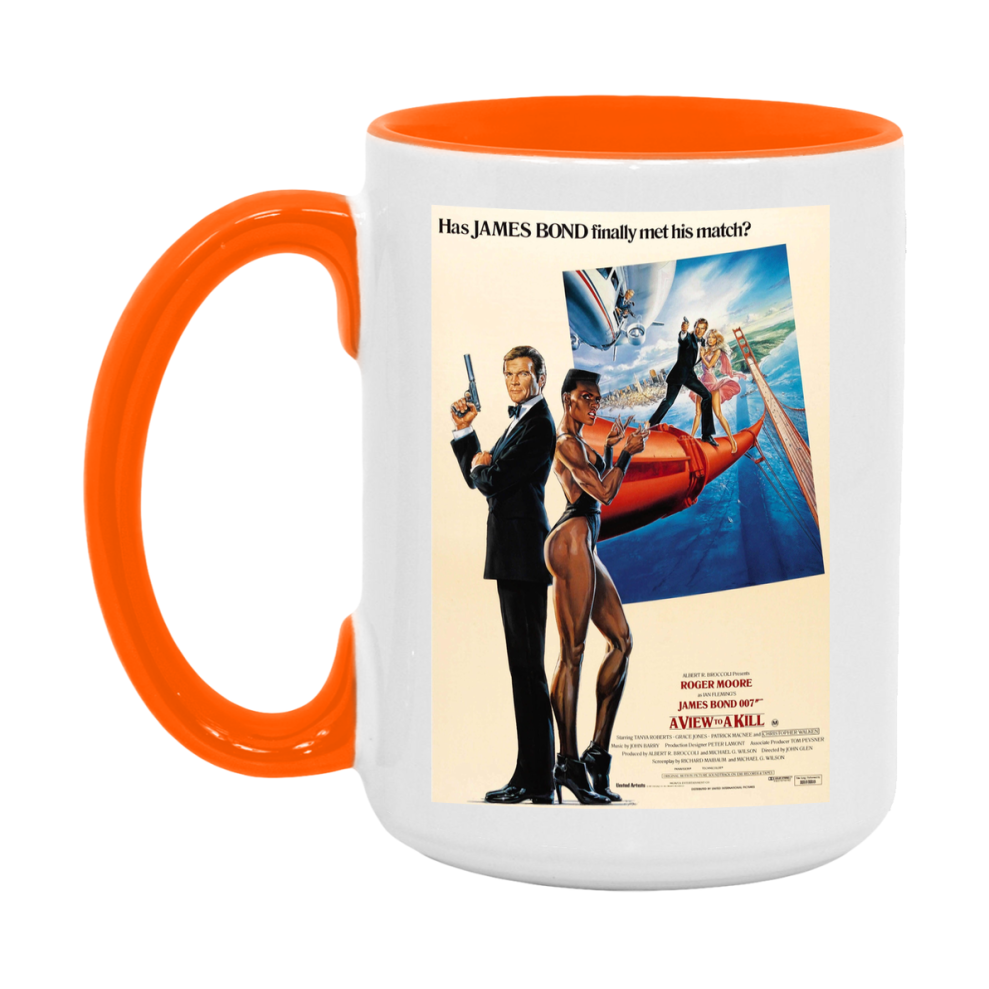 80S Movie Mug A View To A Kill (1985