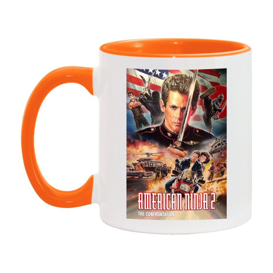 80S Movie Mug American Ninja 2 The Confrontation (1987