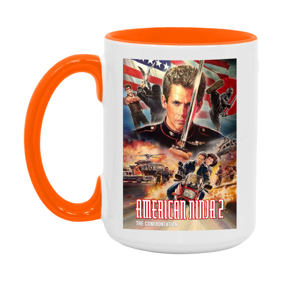 80S Movie Mug American Ninja 2 The Confrontation (1987