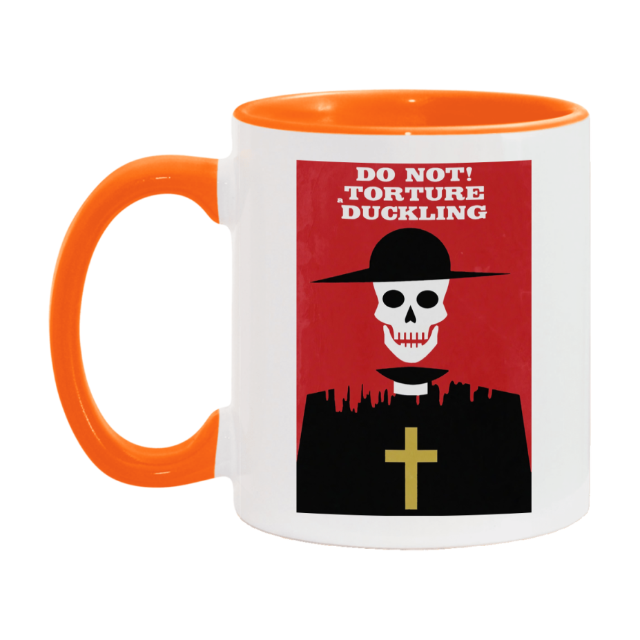 70S Movie Mug Don T Torture A Duckling (1972