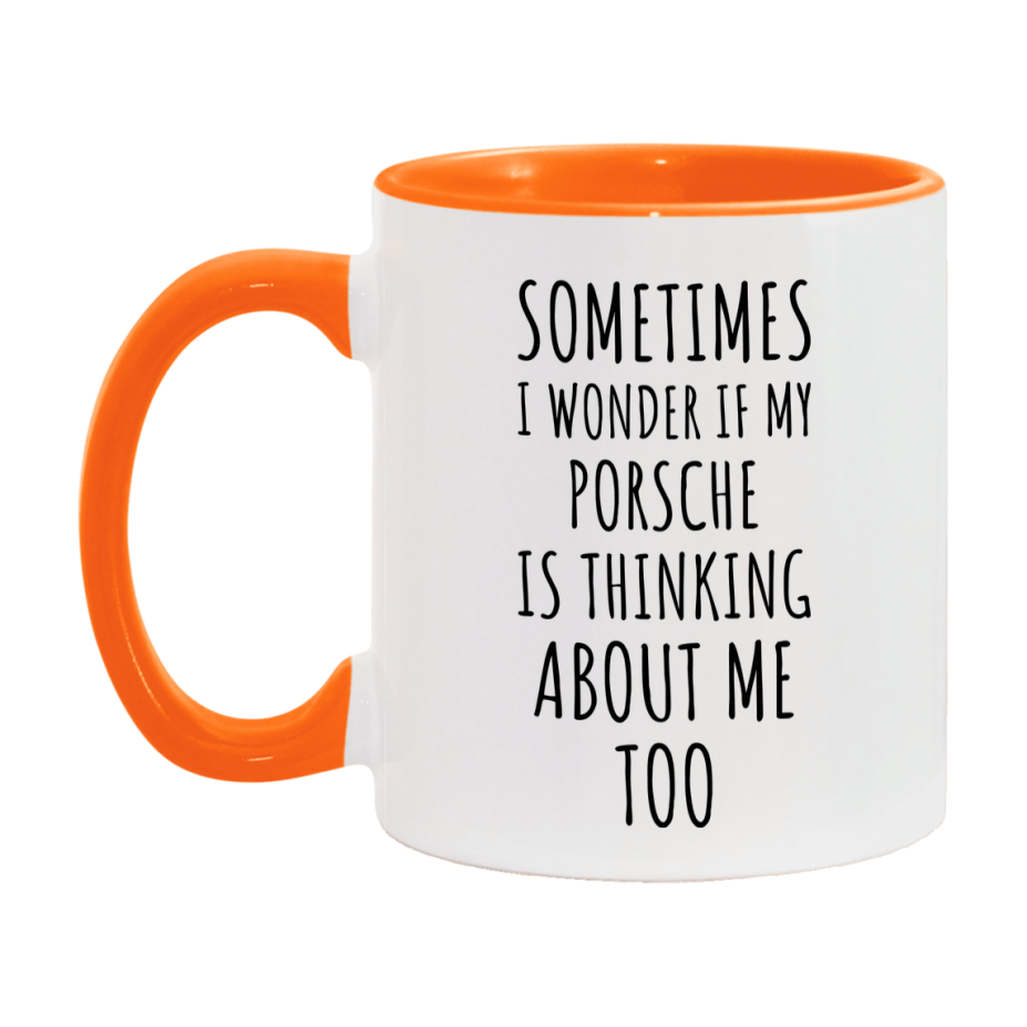 Porsche Car Lover Mug, Funny Porsche Coffee Mug