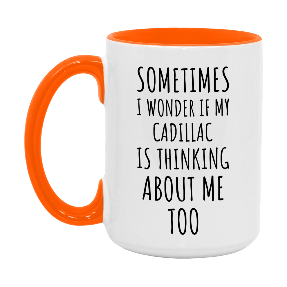 Cadillac Car Lover Mug, Funny Cadillac Coffee Mug