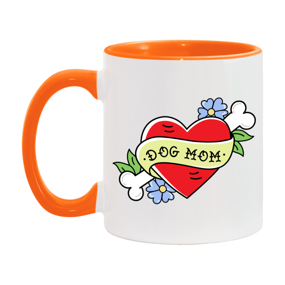 Dog Mom Mug, Mom Coffee Mug Gift For Mother's Day