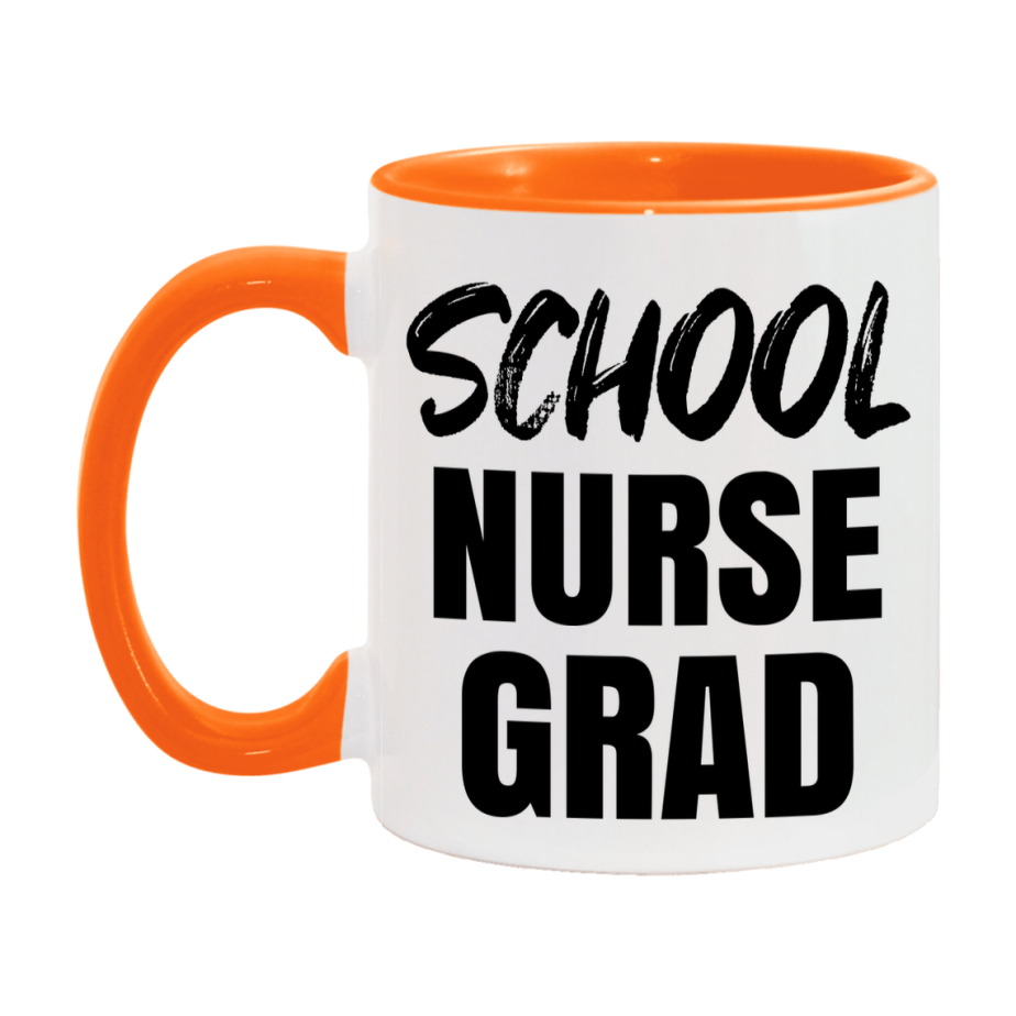 School Nurse Grad Coffee Mug - Ceramic Nursing Graduation Gift