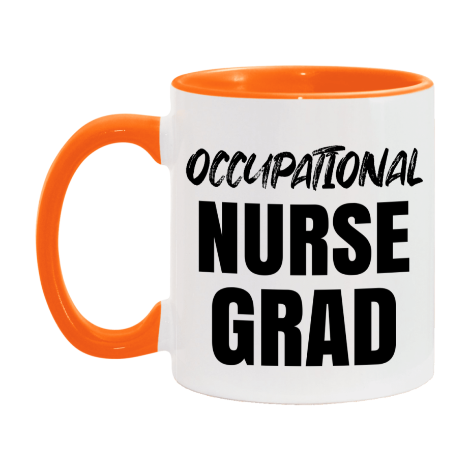 Occupational Nurse Grad Coffee Mug - Ceramic Nursing Graduation Gift