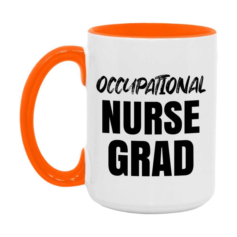 Occupational Nurse Grad Coffee Mug - Ceramic Nursing Graduation Gift