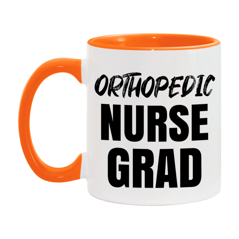 Orthopedic Nurse Grad Coffee Mug - Ceramic Nursing Graduation Gift