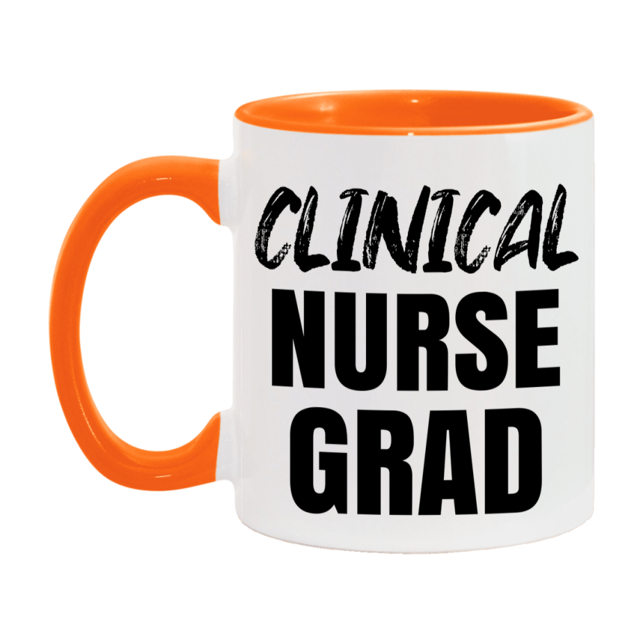 Clinical Nurse Grad Coffee Mug - Ceramic Nursing Graduation Gift
