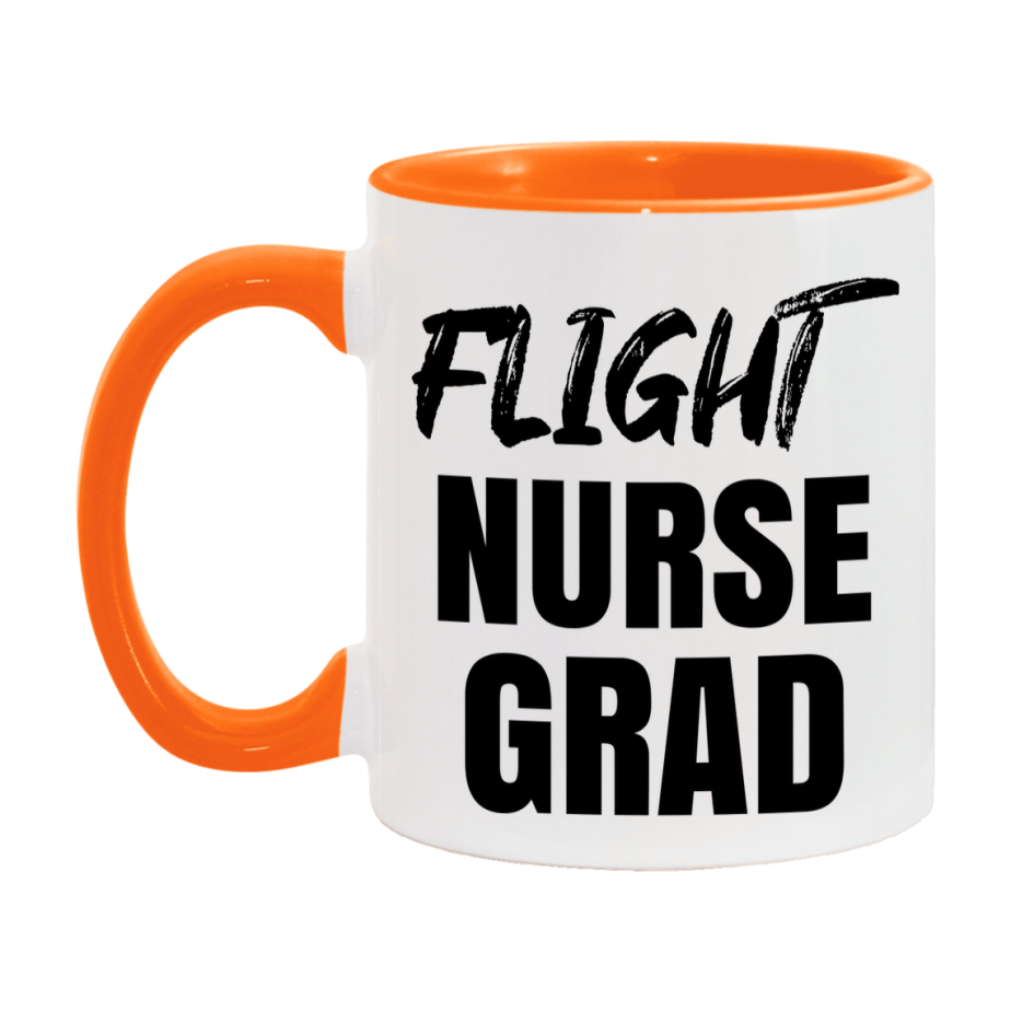 Flight Nurse Grad Coffee Mug - Ceramic Nursing Graduation Gift