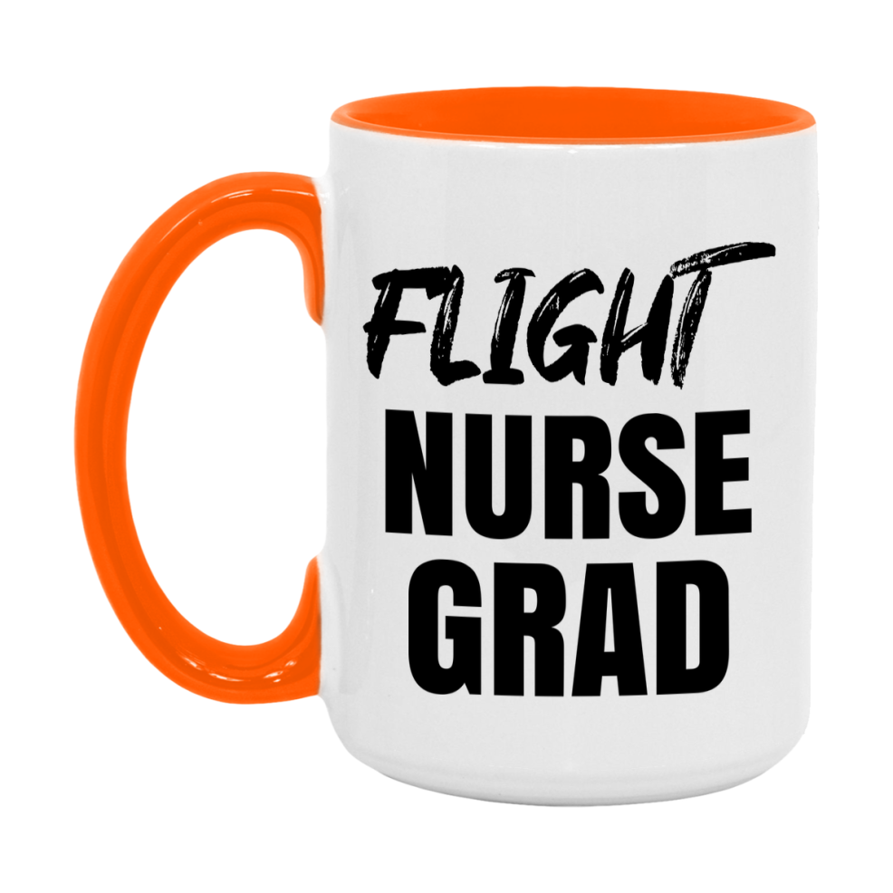 Flight Nurse Grad Coffee Mug - Ceramic Nursing Graduation Gift