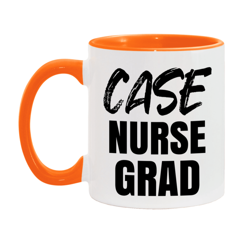 Case Nurse Grad Coffee Mug - Ceramic Nursing Graduation Gift