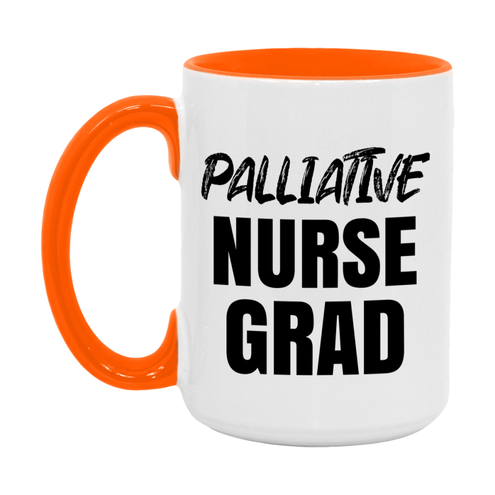 Palliative Nurse Grad Coffee Mug - Ceramic Nursing Graduation Gift