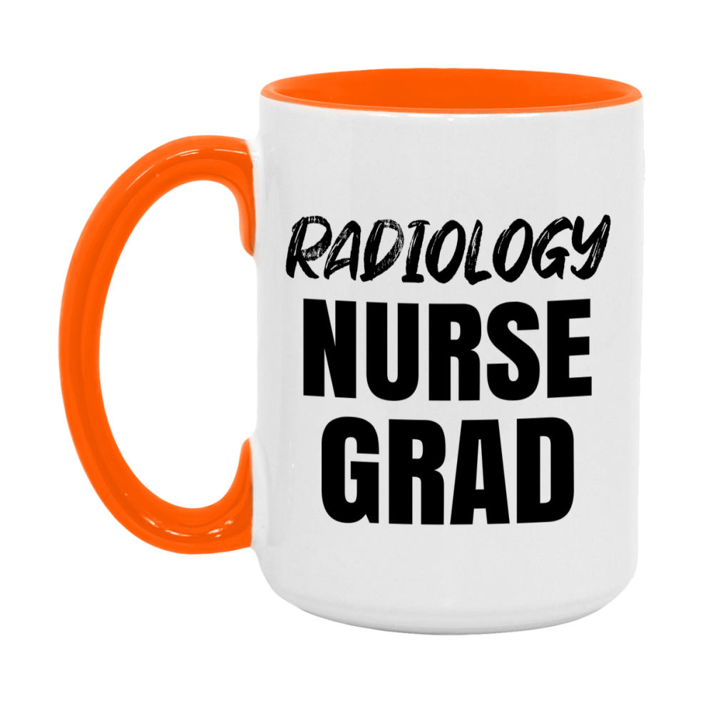 Radiology Nurse Grad Coffee Mug - Ceramic Nursing Graduation Gift