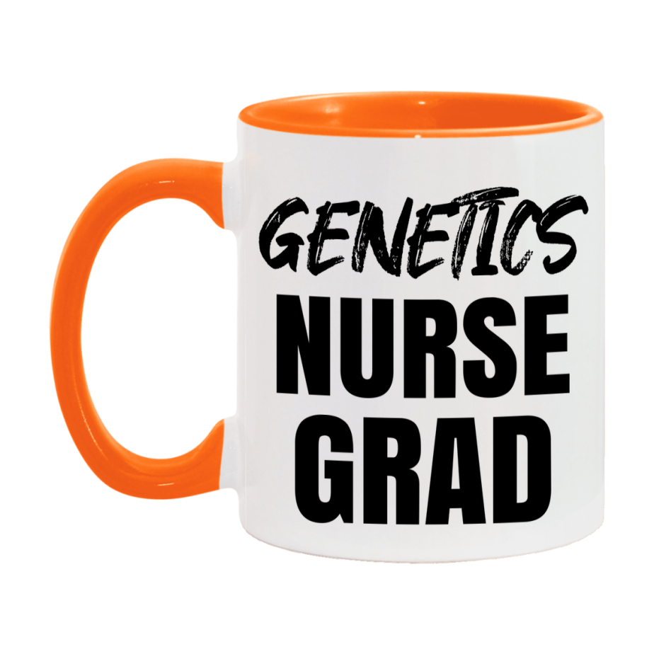 Genetics Nurse Grad Coffee Mug - Ceramic Nursing Graduation Gift