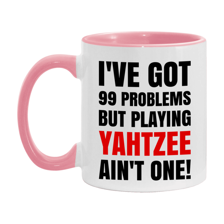 Funny Board Game Mug Gift, I've Got 99 Problems But Playing Board Games Ain't One! 11oz or 15oz Ceramic Coffee Mug for Board Game Lovers