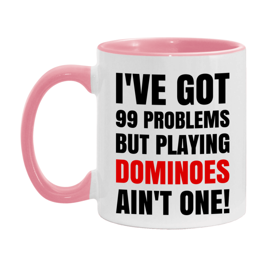Funny Board Game Mug Gift, I've Got 99 Problems But Playing Board Games Ain't One! 11oz or 15oz Ceramic Coffee Mug for Board Game Lovers