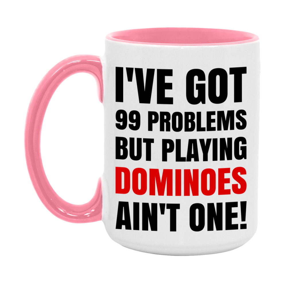 Funny Board Game Mug Gift, I've Got 99 Problems But Playing Board Games Ain't One! 11oz or 15oz Ceramic Coffee Mug for Board Game Lovers