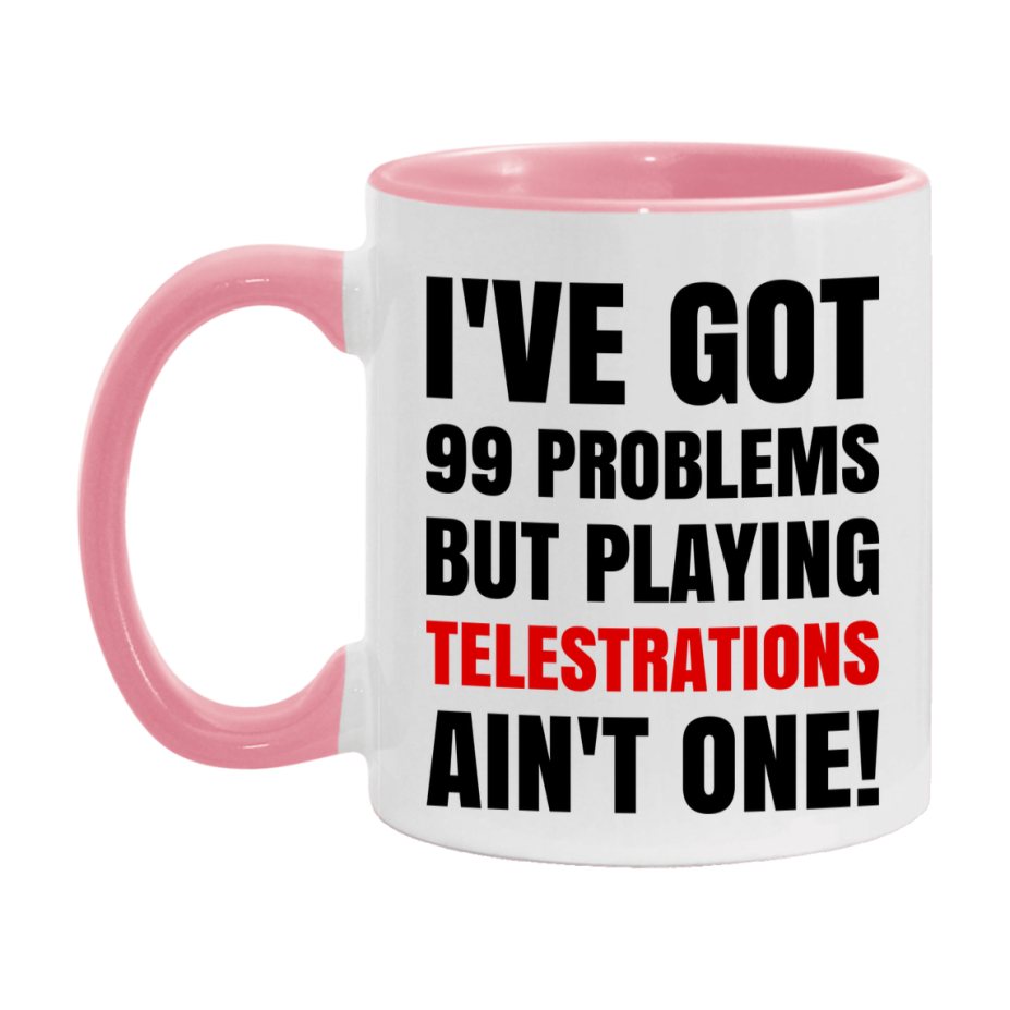 Funny Board Game Mug Gift, I've Got 99 Problems But Playing Board Games Ain't One! 11oz or 15oz Ceramic Coffee Mug for Board Game Lovers