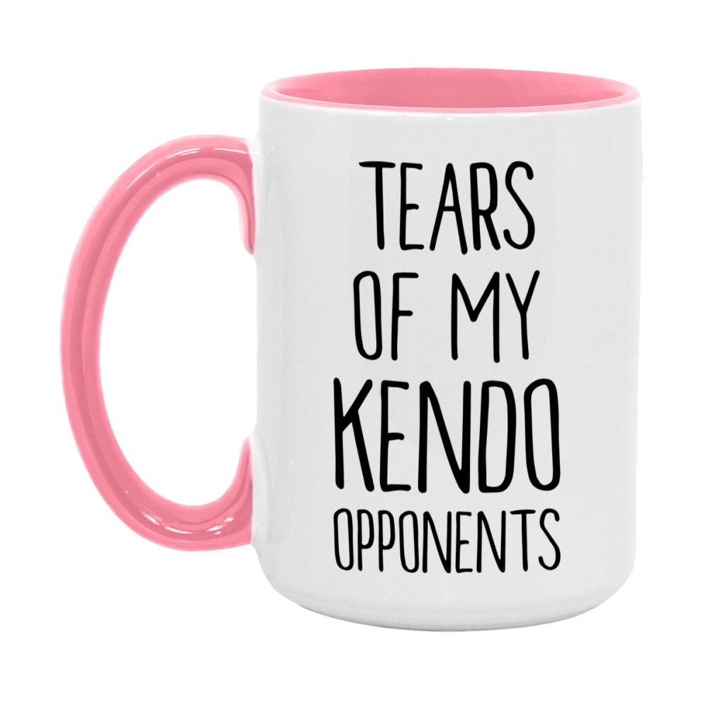 Funny Martial Arts Mug - "Tears Of My Kendo Opponents" - 11Oz Or 15Oz White Ceramic Coffee Cup