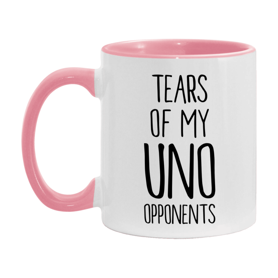 Funny Uno Mug – “Tears Of My Uno Opponents” – 11Oz Or 15Oz Coffee Cup