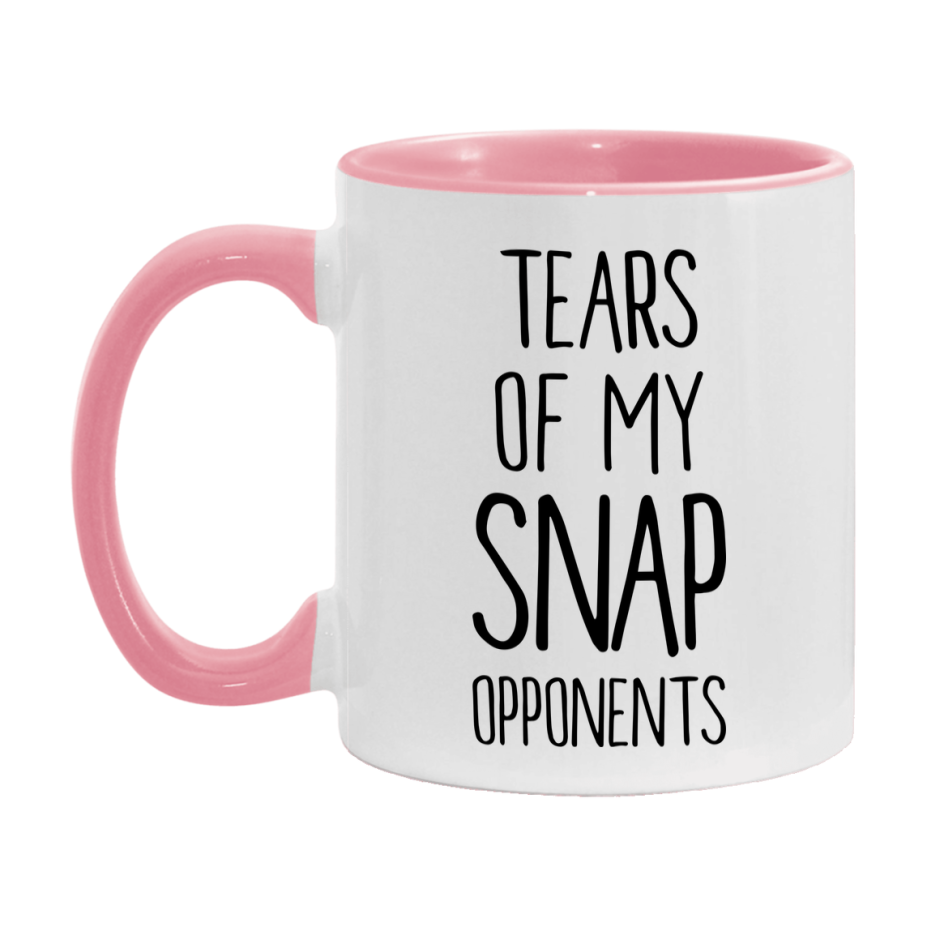 Funny Snap Mug – “Tears Of My Snap Opponents” – 11Oz Or 15Oz Coffee Cup