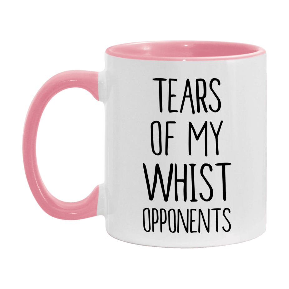 Funny Whist Mug – “Tears Of My Whist Opponents” – 11Oz Or 15Oz Coffee Cup