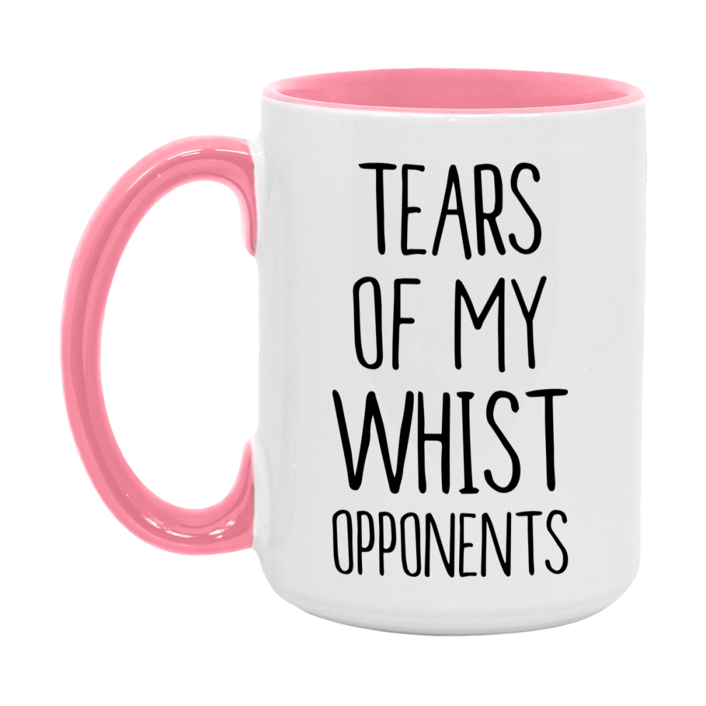 Funny Whist Mug – “Tears Of My Whist Opponents” – 11Oz Or 15Oz Coffee Cup
