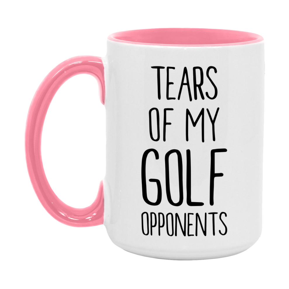 Funny Golf Mug – “Tears Of My Golf Opponents” – 11Oz Or 15Oz Coffee Cup