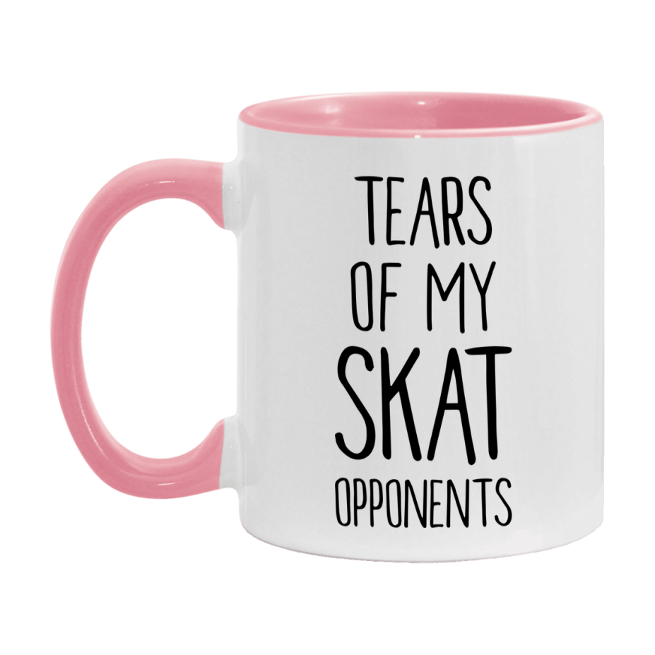 Funny Skat Mug – “Tears Of My Skat Opponents” – 11Oz Or 15Oz Coffee Cup