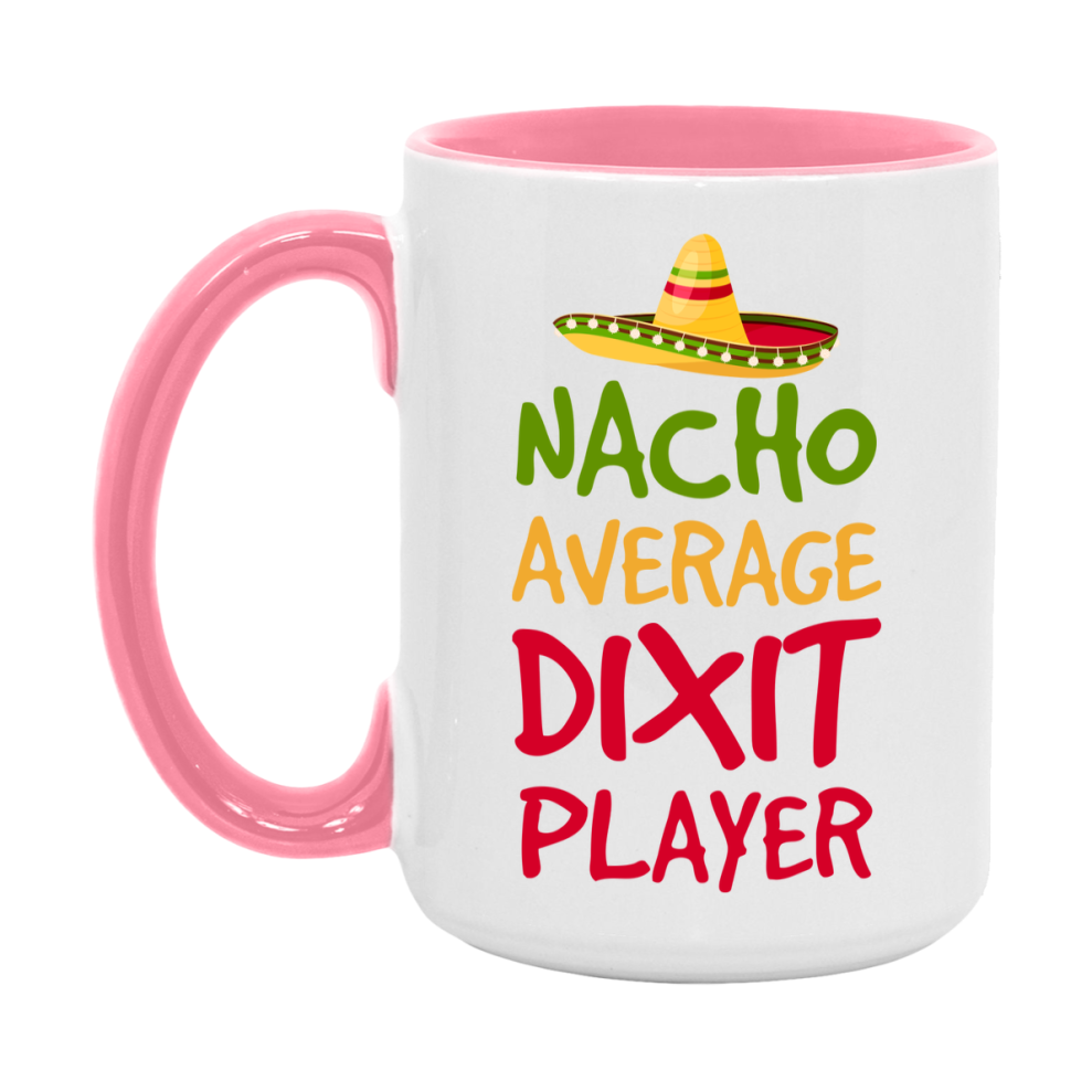 Funny Nacho Average Dixit Player Mug – 11Oz Or 15Oz Ceramic Coffee Cup For Card Game Lovers