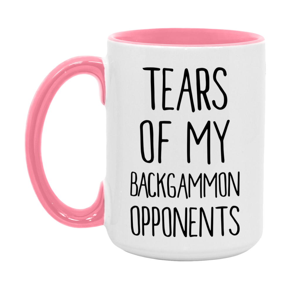 Tears Of My Backgammon Opponents Mug