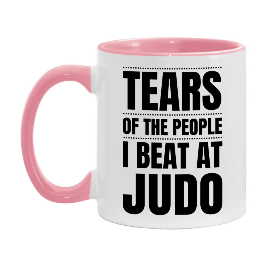 Funny Judo Mug - "Tears Of The People I Beat At Judo" - 11Oz Or 15Oz Ceramic Coffee Cup