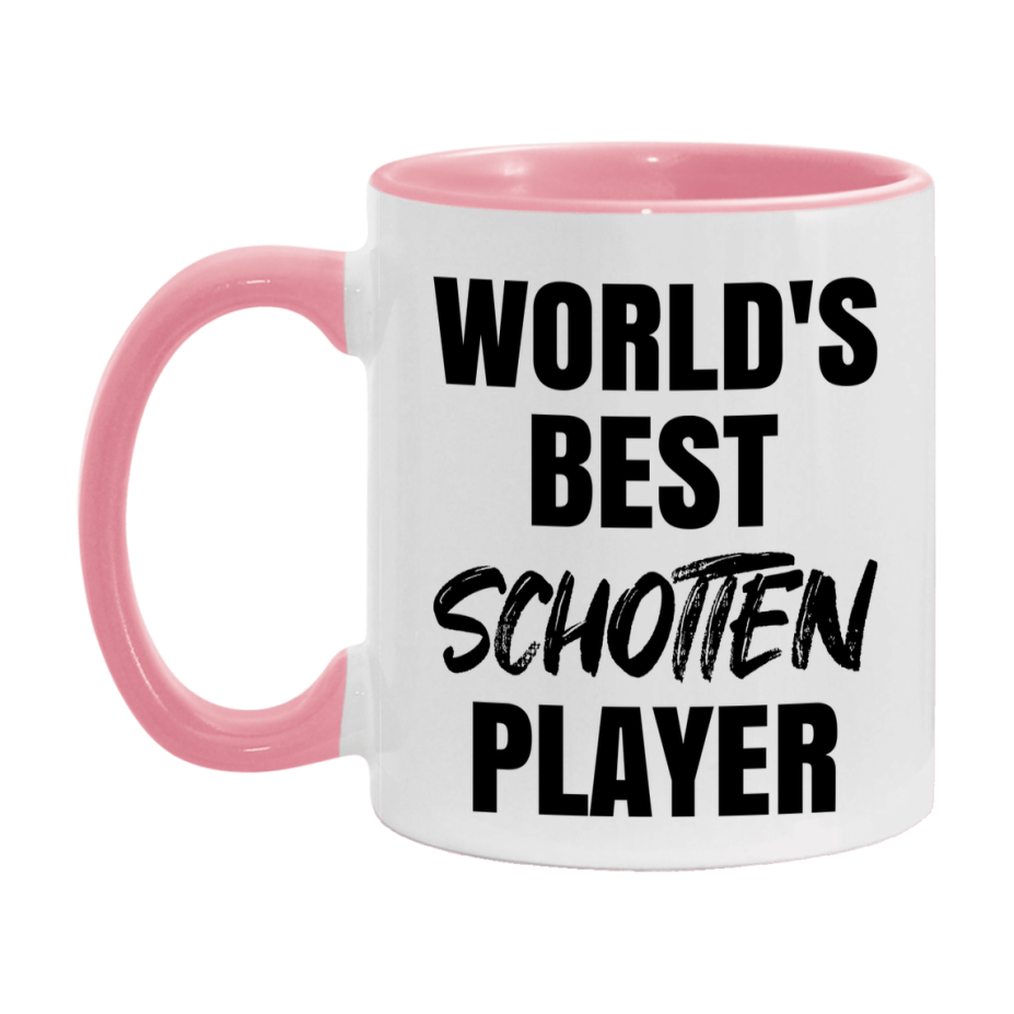 World's Best Schotten Player Mug, Funny Card Game Player Gift, 11Oz Or 15Oz White Ceramic Mug