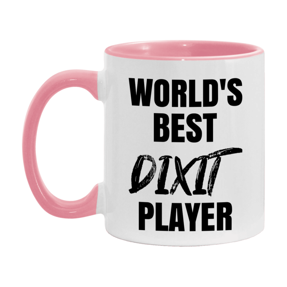 World's Best Dixit Player Mug, Funny Game Board Gift, 11Oz Or 15Oz White Ceramic Mug