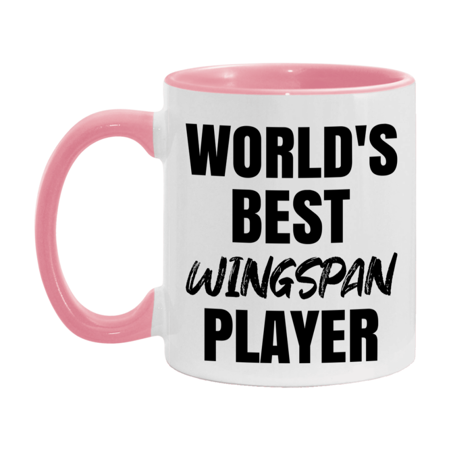 World's Best Wingspan Player Mug, Funny Game Board Gift, 11Oz Or 15Oz White Ceramic Mug