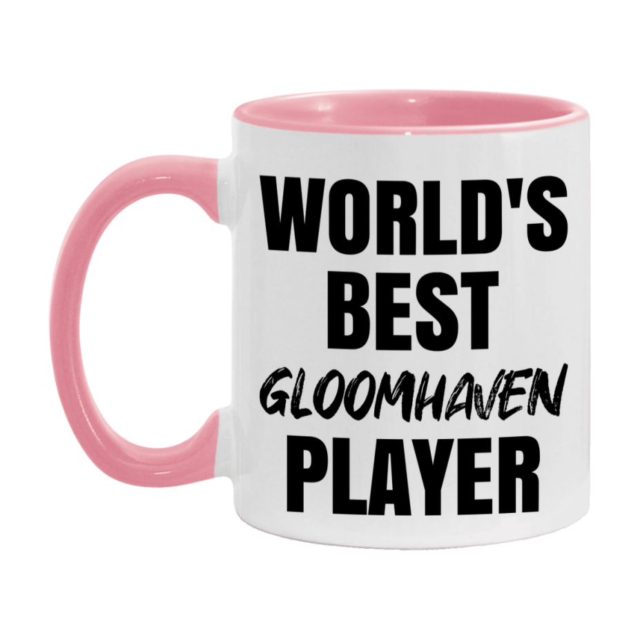 World's Best Gloomhaven Player Mug, Funny Game Board Gift, 11Oz Or 15Oz White Ceramic Mug