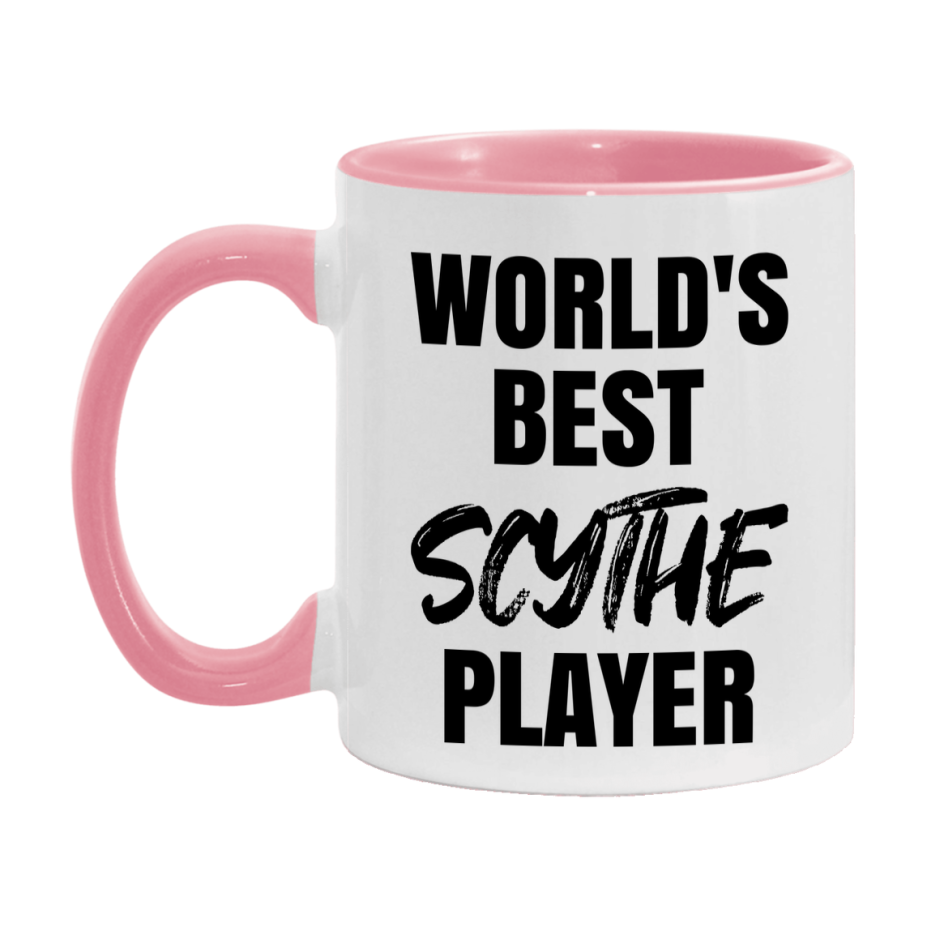 World's Best Scythe Player Mug, Funny Game Board Gift, 11Oz Or 15Oz White Ceramic Mug
