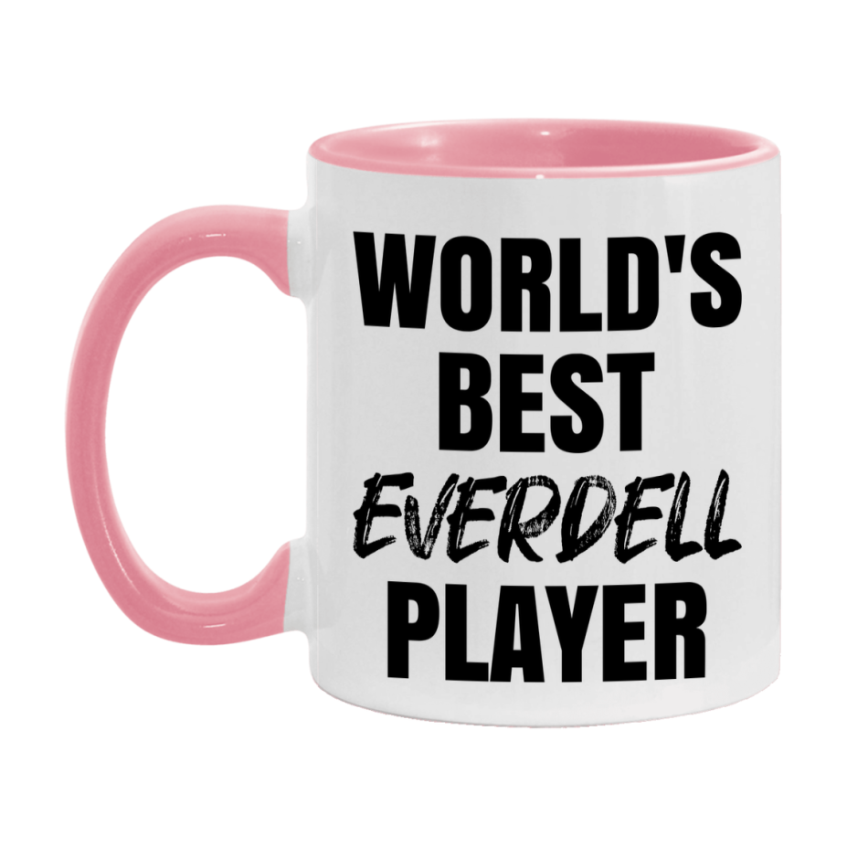 World's Best Everdell Player Mug, Funny Game Board Gift, 11Oz Or 15Oz White Ceramic Mug
