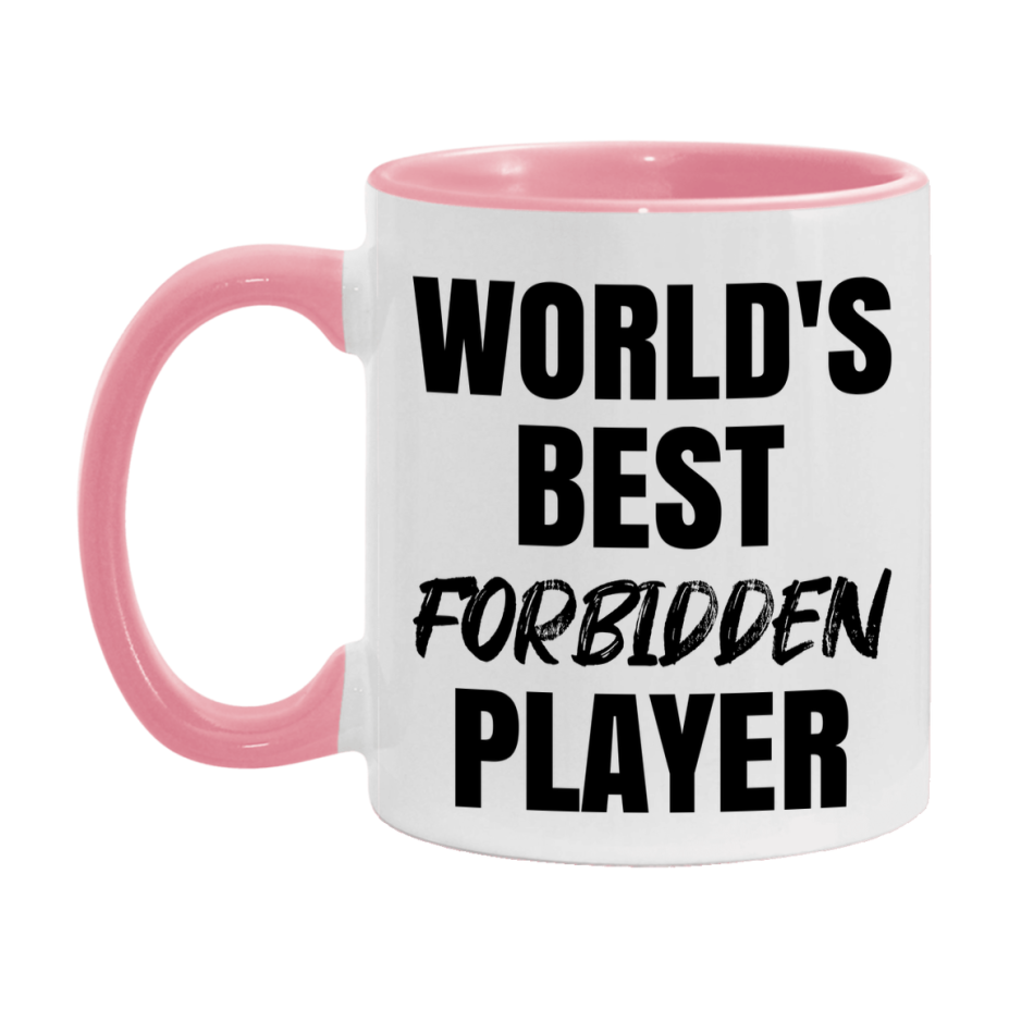 World's Best Forbidden Player Mug, Funny Game Board Gift, 11Oz Or 15Oz White Ceramic Mug
