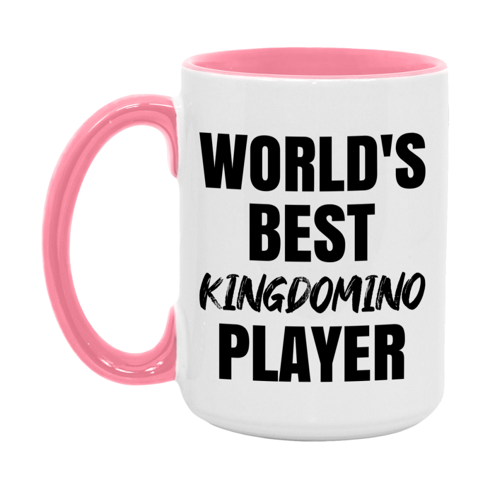 World's Best Kingdomino Player Mug, Funny Game Board Gift, 11Oz Or 15Oz White Ceramic Mug