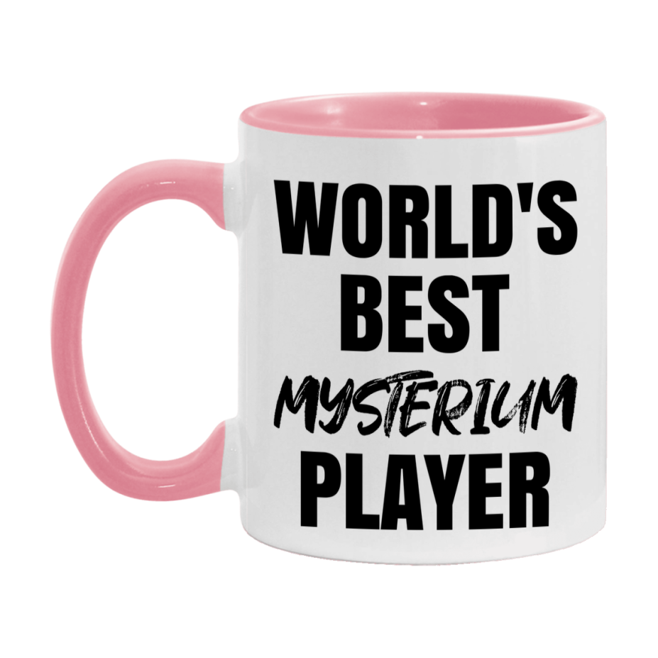 World's Best Mysterium Player Mug, Funny Game Board Gift, 11Oz Or 15Oz White Ceramic Mug