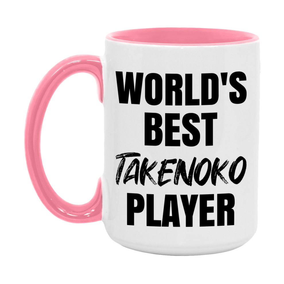 World's Best Takenoko Player Mug, Funny Game Board Gift, 11Oz Or 15Oz White Ceramic Mug