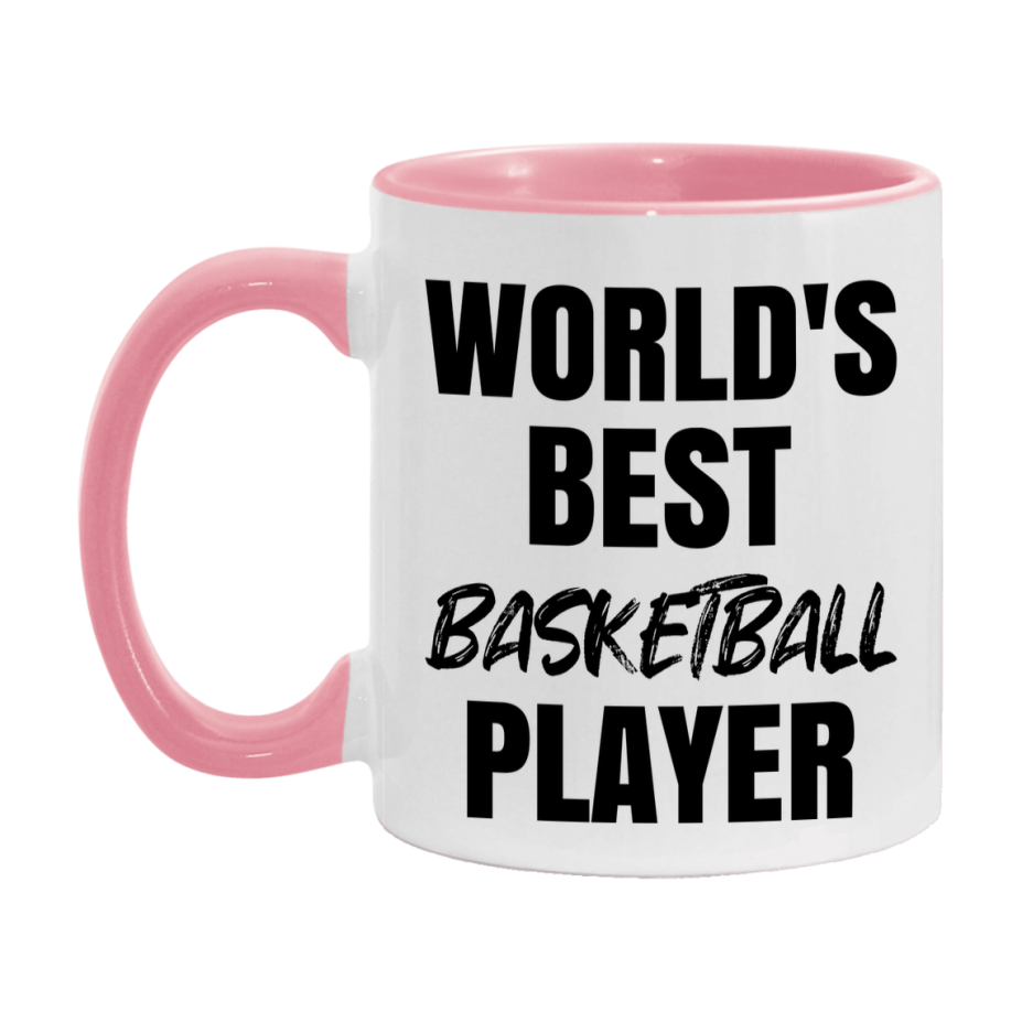 World's Best Basketball Player Mug, Double-Sided 11Oz Or 15Oz Coffee Cup