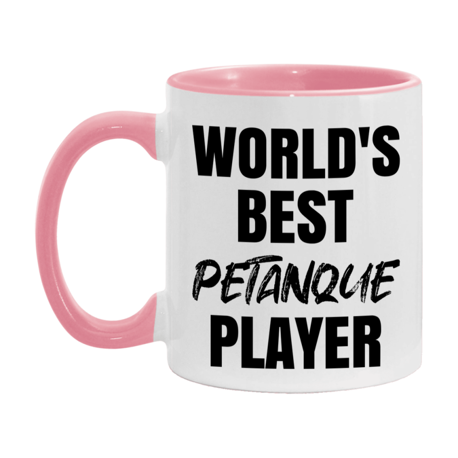 World's Best Petanque Player Mug, Double-Sided 11Oz Or 15Oz Coffee Cup