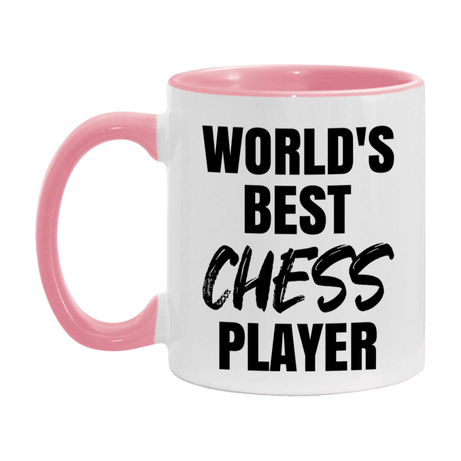 World's Best Chess Player Mug, Double-Sided 11Oz Or 15Oz Coffee Cup
