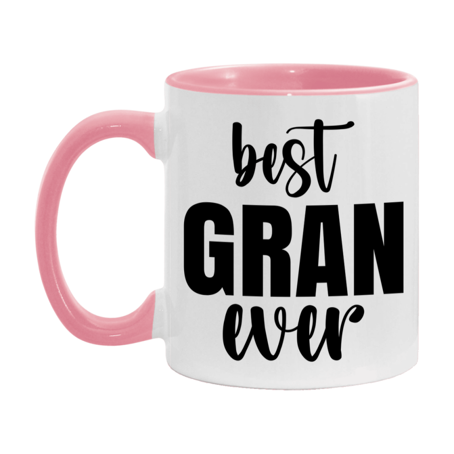 Best Gran Ever Mug, Mother's Day Gift, 11Oz Or 15Oz Ceramic Coffee Cup