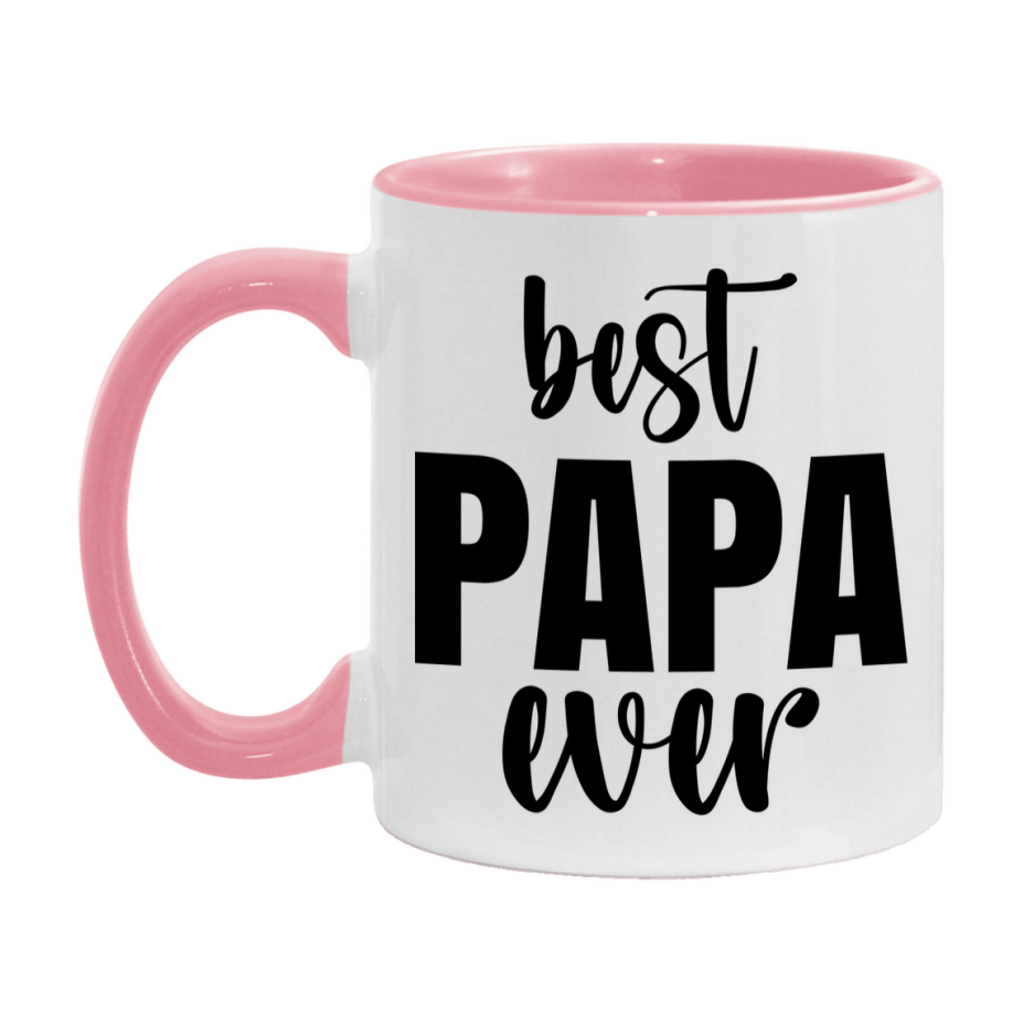 Best Papa Ever Mug, Father’s Day Gift, 11Oz Or 15Oz Ceramic Coffee Mug