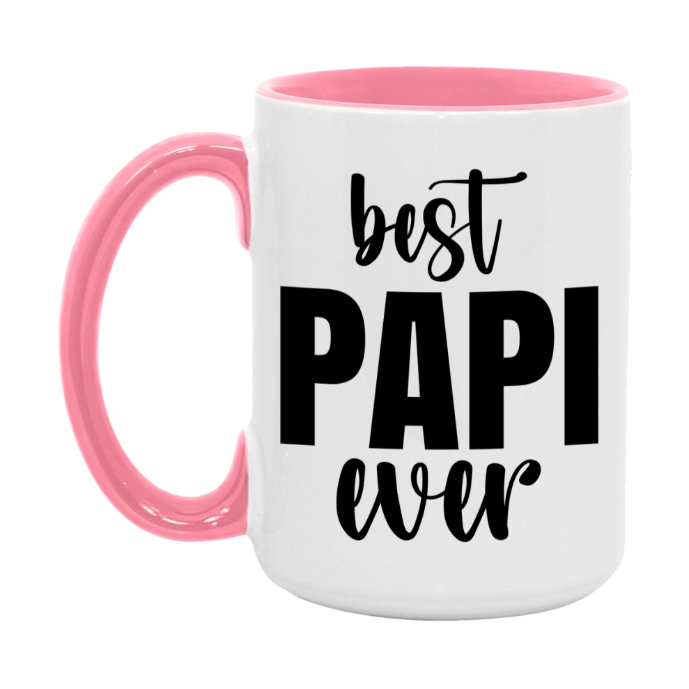 Best Papi Ever Mug, Father’s Day Gift, 11Oz Or 15Oz Ceramic Coffee Mug