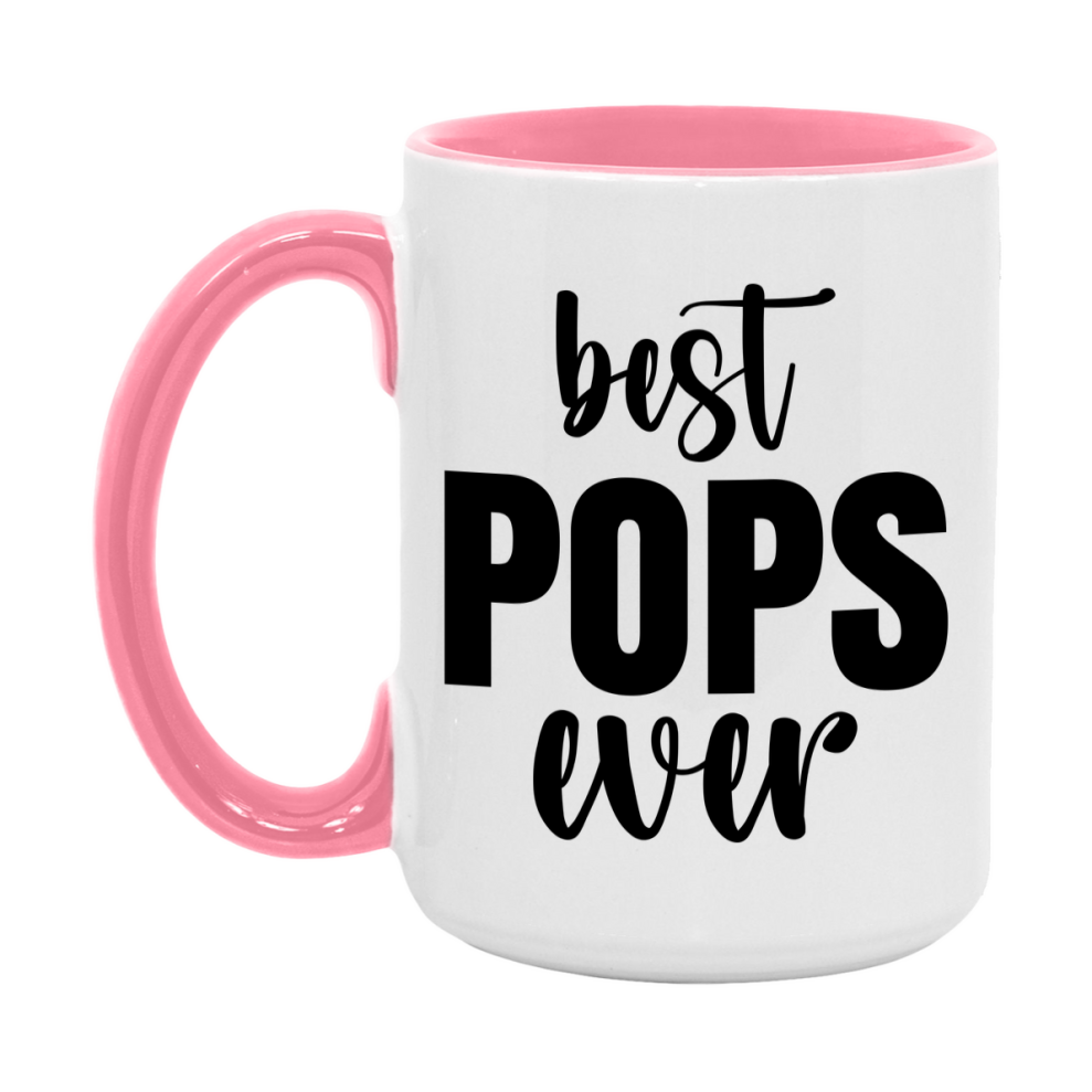 Best Pops Ever Mug, Father’s Day Gift, 11Oz Or 15Oz Ceramic Coffee Mug