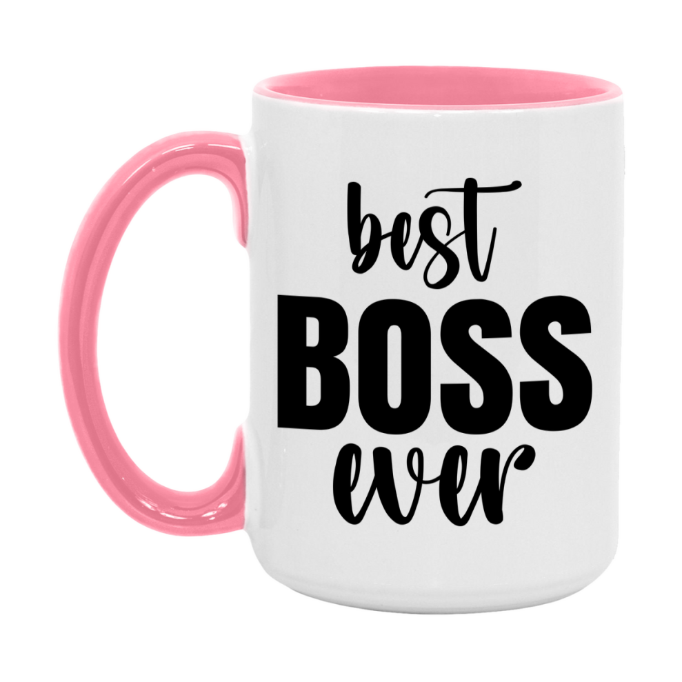 Best Boss Ever Mug, Father’s Day Gift, 11Oz Or 15Oz Ceramic Coffee Mug